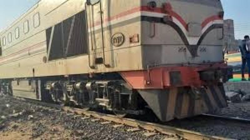 خروج عجلتين قطار “ دسوق - دمنهور 