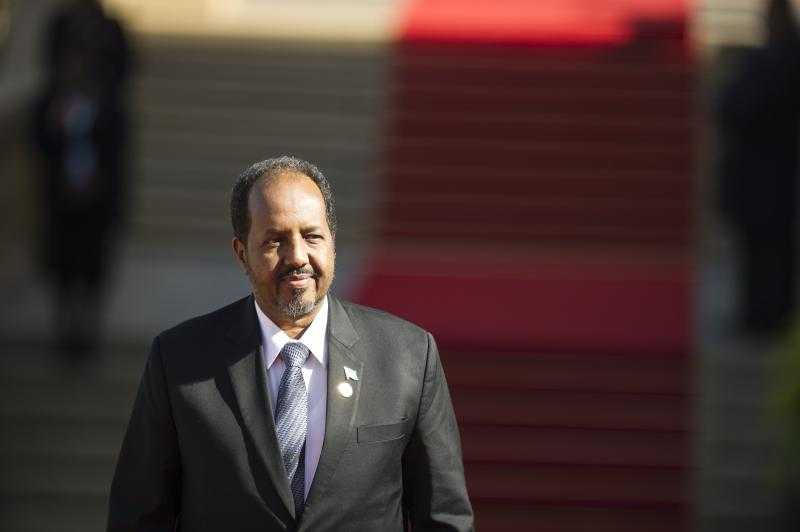 الرئيس الصومالي يصل إثيوبيا ليشارك في القمة الإفريقية