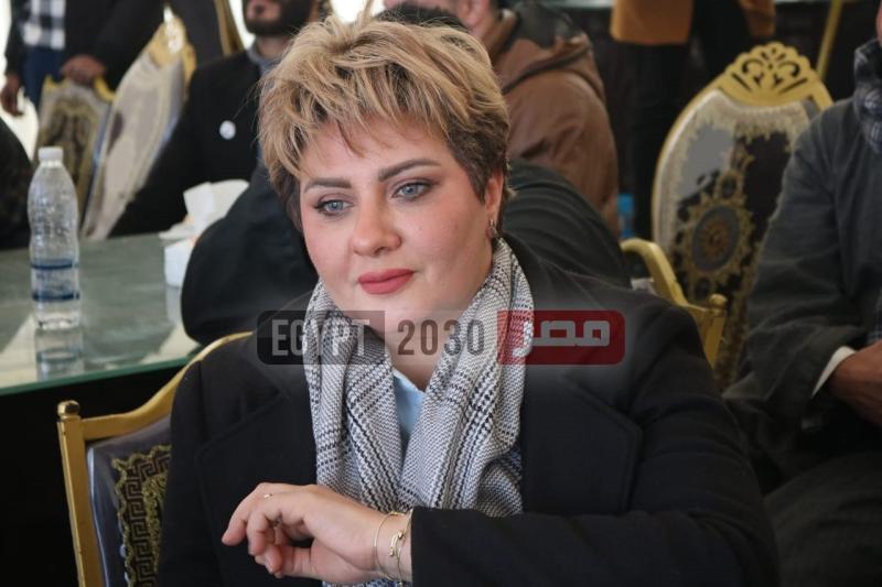 ظهور حياة الدرديري برفقة زوجها توفيق عكاشة في مهرجان الخيول بالبحيرة
