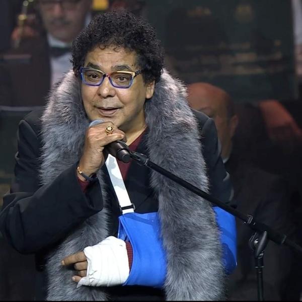 محمد منير بالحبس في حفل ليال سعودية مصرية