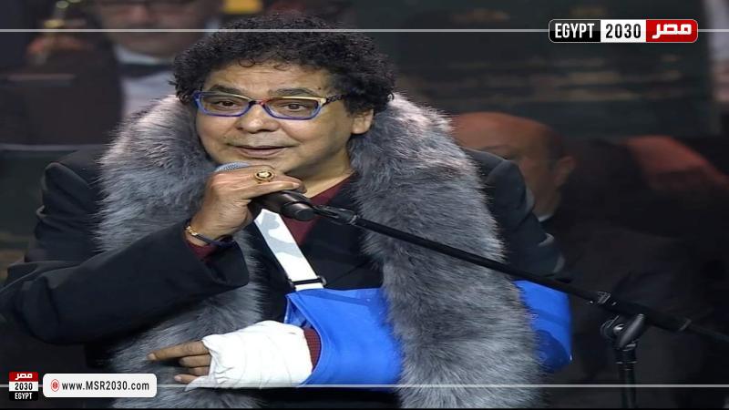 محمد منير بالحبس في حفل ليال سعودية مصرية