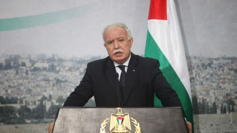 وزير الخارجية الفلسطيني