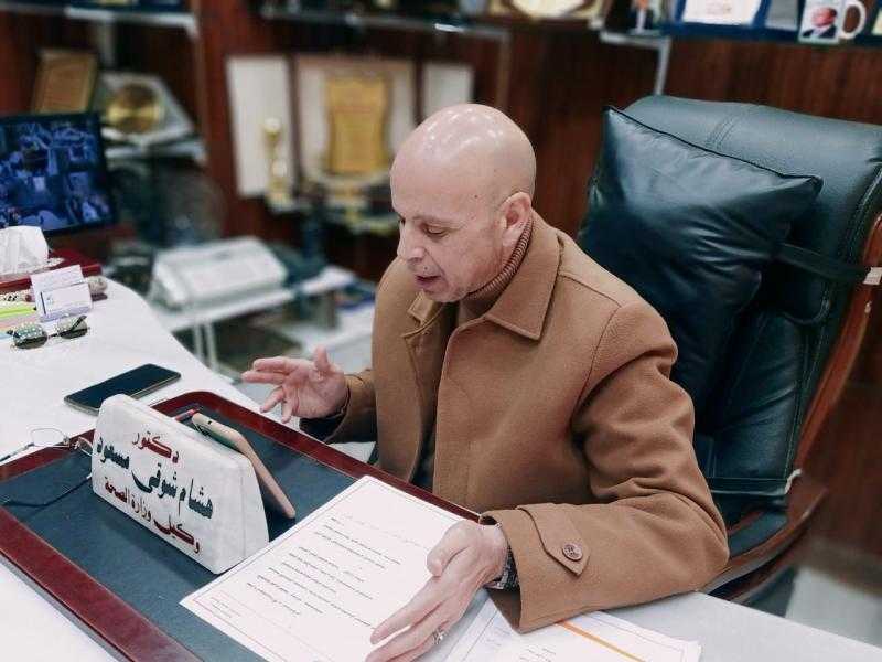وكيل الصحة بالشرقية يجتمع بمديري الإدارات الفنية والصحية والمستشفيات