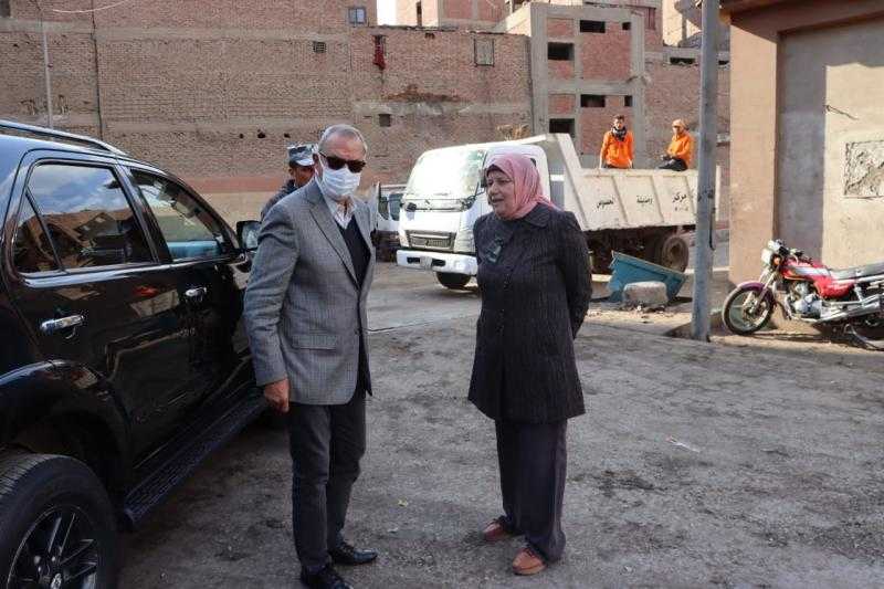 محافظ القليوبية يقوم بجولة بمدن الخصوص وشبرا الخيمة لمتابعة النظافة