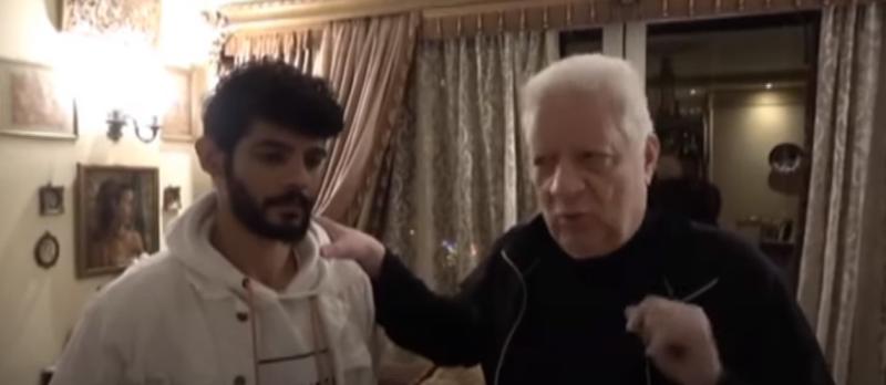 مرتضى منصور ولاعب الزمالك السابق 