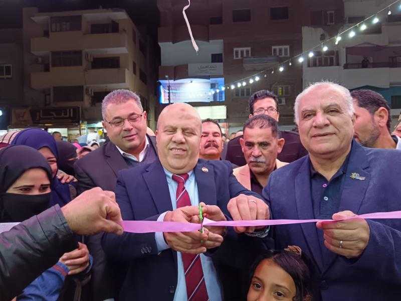 افتتاح معرض أهلًا رمضان بمدينة فايد بالإسماعيلية