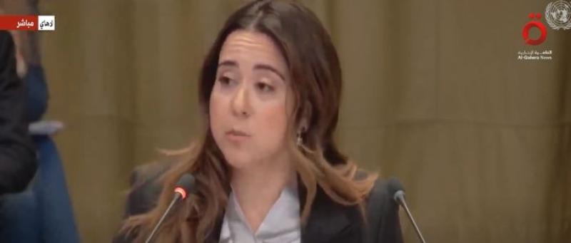 ممثلة الإمارات أمام العدل الدولية: الطريق الوحيد للسلام هو حصول الفلسطينيين على حقوقهم
