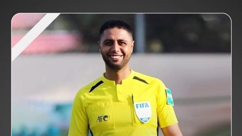 استشهاد الحكم الفلسطيني محمد خطاب وأسرته في قصف الاحتلال الإسرائيلي