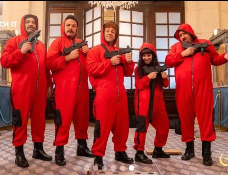 «WATCH IT» تكشف عن صورة جديدة لـ«مكي» من كواليس مسلسل الكبير أوي 8