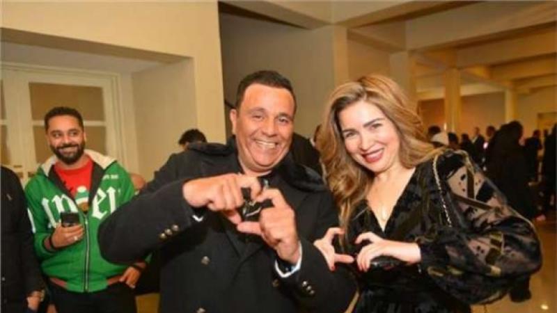 مي عز الدين ومحمد فؤاد