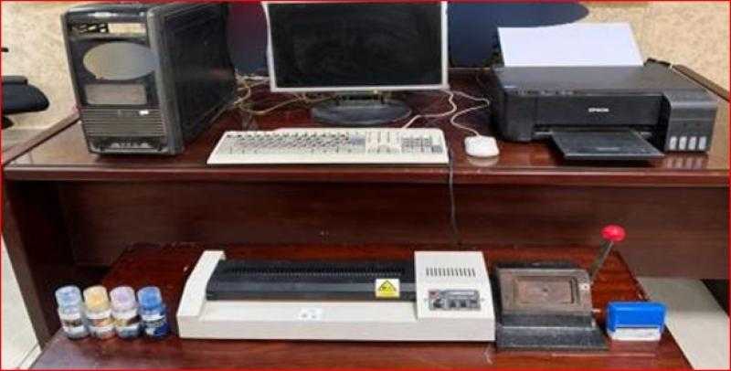 ضبط تشكيل عصابي تخصص في تزوير إقامات الأجانب بالقاهرة