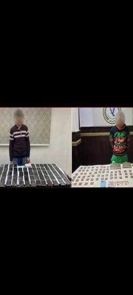 سقوط 6 عاطلين بـ10 كيلو استروكس وحشيش بالقاهرة