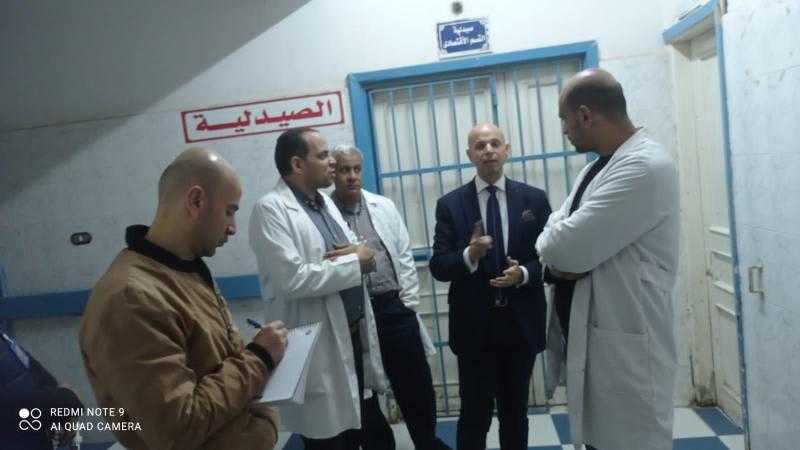 وكيل صحة الشرقية يتفقد الخدمات الطبية بمستشفى أبوحماد المركزي