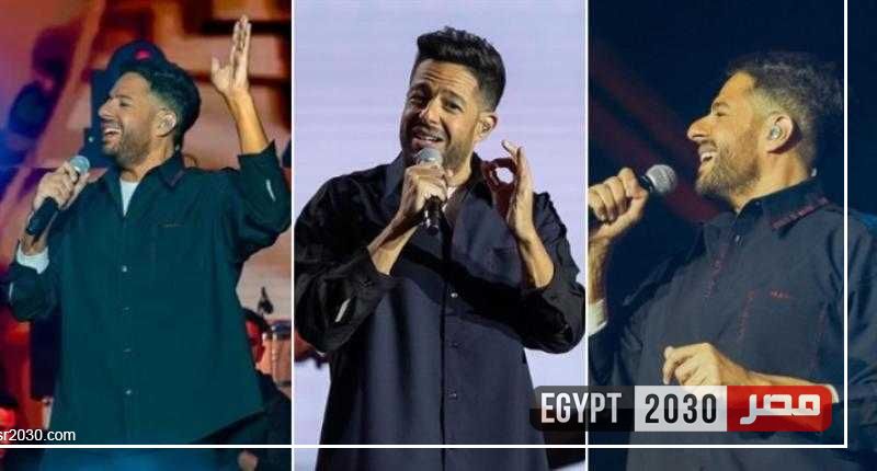 محمد حماقي يصل كندا لبدء جولته الغنائية