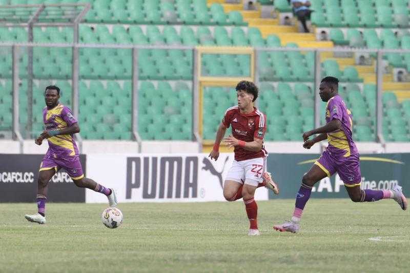 هدف عالمي لـ الشحات بصناعة موديست في موقعة الأهلي وميدياما بدوري الأبطال