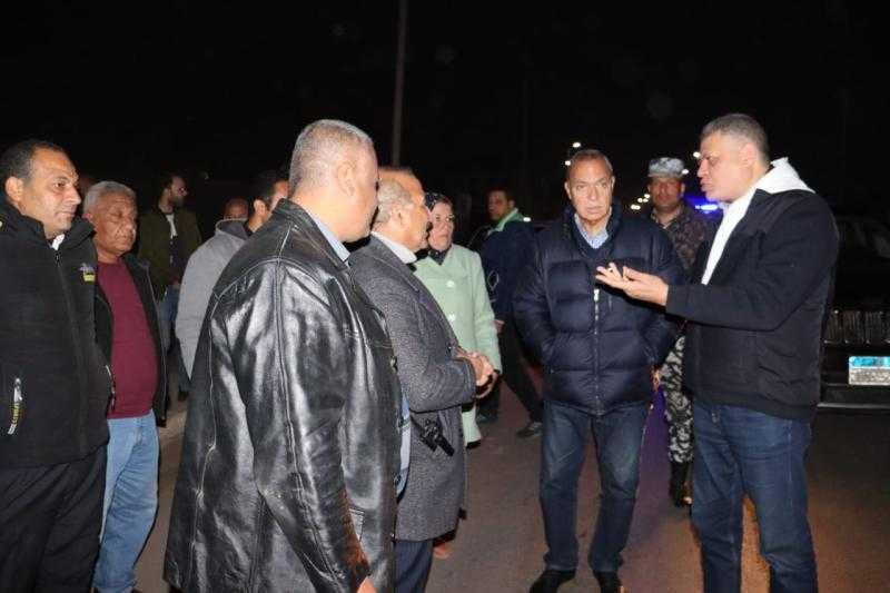 محافظ القليوبية يتفقد أعمال النظافة بالخصوص وشبرا الخيمة