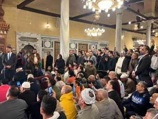 الأوقاف تحتفل بليلة النصف من شعبان في مسجد الإمام الحسين