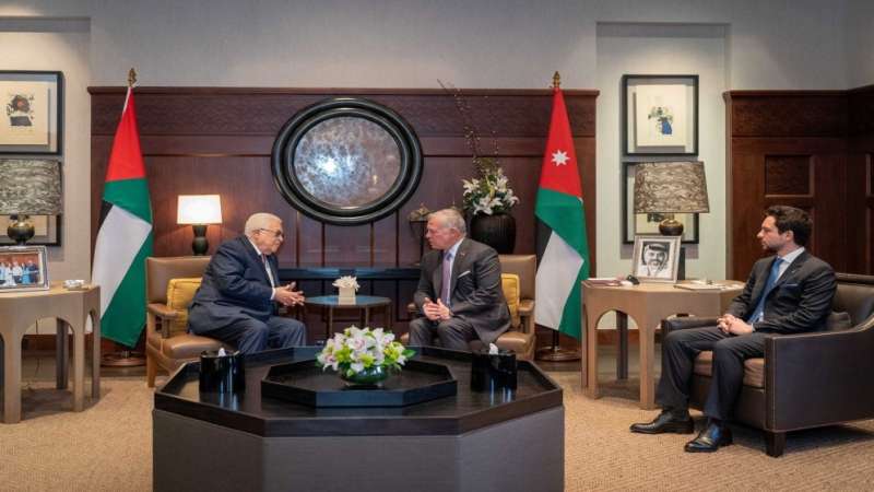 اجتماع العاهل الأردني