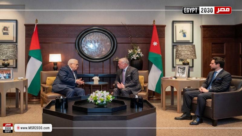 اجتماع العاهل الأردني