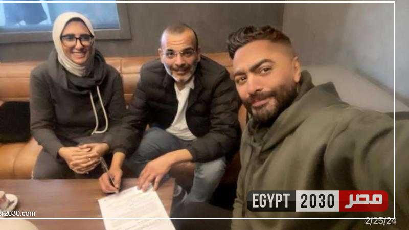 تامر حسني يعلن عن فيلمه الجديد «ري ستارت» بمشاركة هنا الزاهد