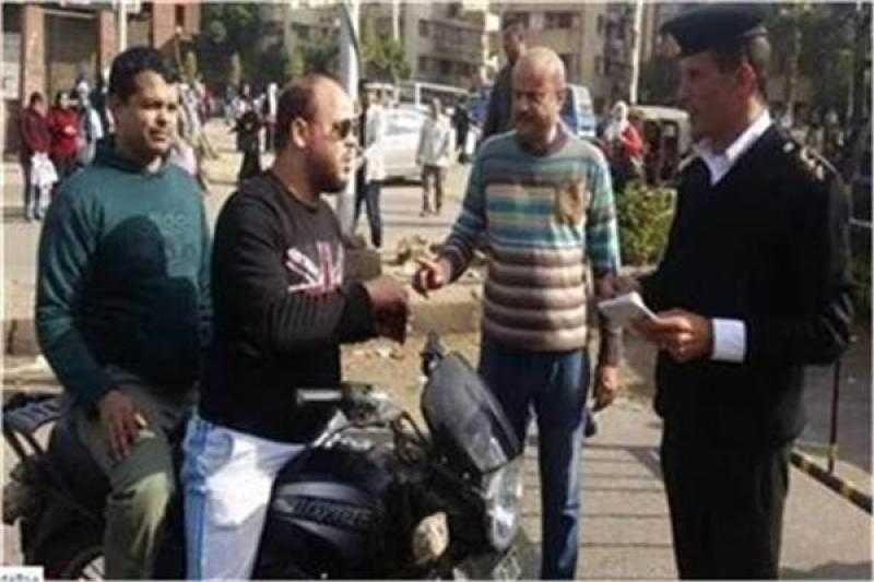 المرور يواصل حملاته لضبط مخالفات قائدي الدراجات النارية