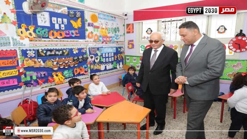 وزير التعليم ومحافظ الدقهلية