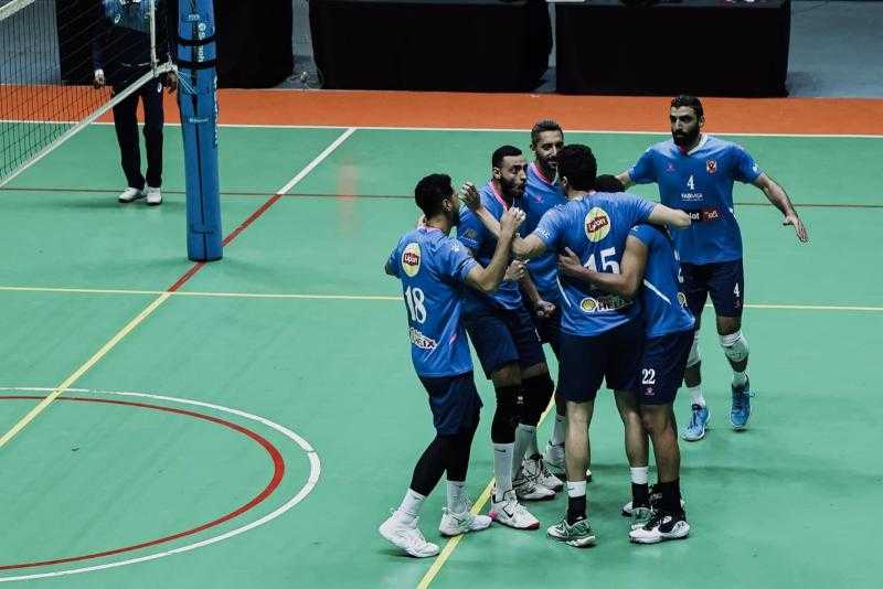 «رجال طائرة الأهلي» يفوز على طلائع الجيش ويتأهل إلى نهائي السوبر