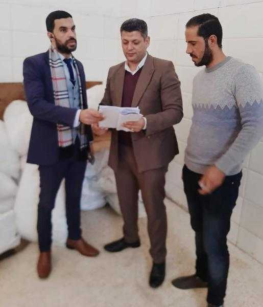 ضبط مركز تعبئة سكر باع 230 طن في السوق السوداء بالبحيرة