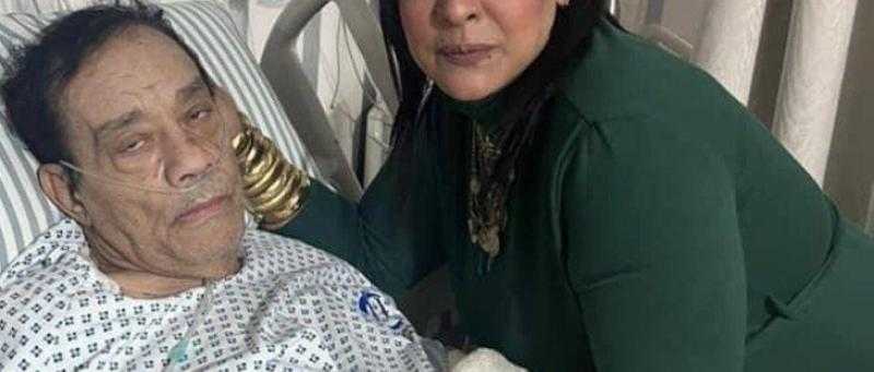 أحدث ظهور للملحن حلمي بكر.. وزوجته تعلق: «مفيش إمكانيات نوديه مستشفى»