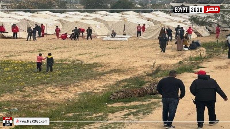 معسكر للنازحين الفلسطيني
