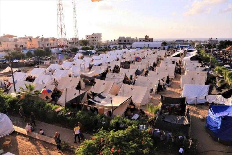 بدير البلح.. مصر تستعد لإقامة معسكر الإيواء الثالث لأهالي غزة