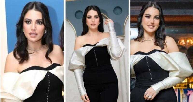 درة بـTop أنيق Off Shoulder... سعره 20 ألف جنيه
