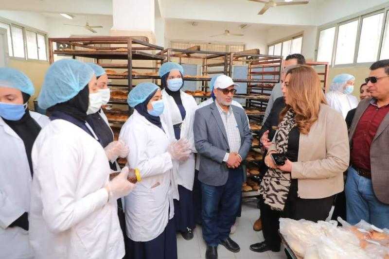محافظ دمياط تتفقد مدرسة الثانوية الزراعية المشتركة