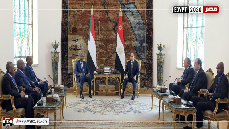 لقاء الرئيس والبرهان