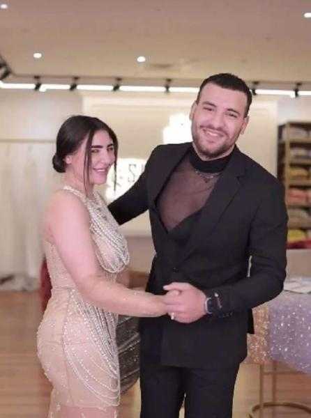 الصور الأولى من خطوبة مطرب المهرجانات مسلم