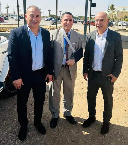 عبدالناصر زيدان مع حسام وإبراهيم حسن