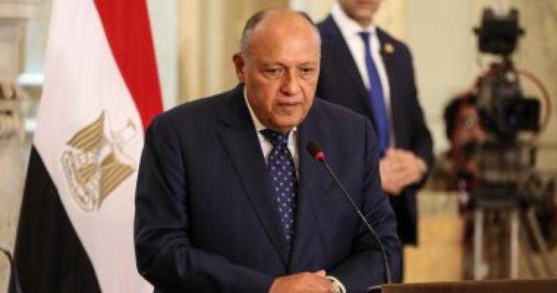 سامح شكري: 2.4 مليون فلسطيني في غزة يحتاجون إلى مزيد من المساعدات
