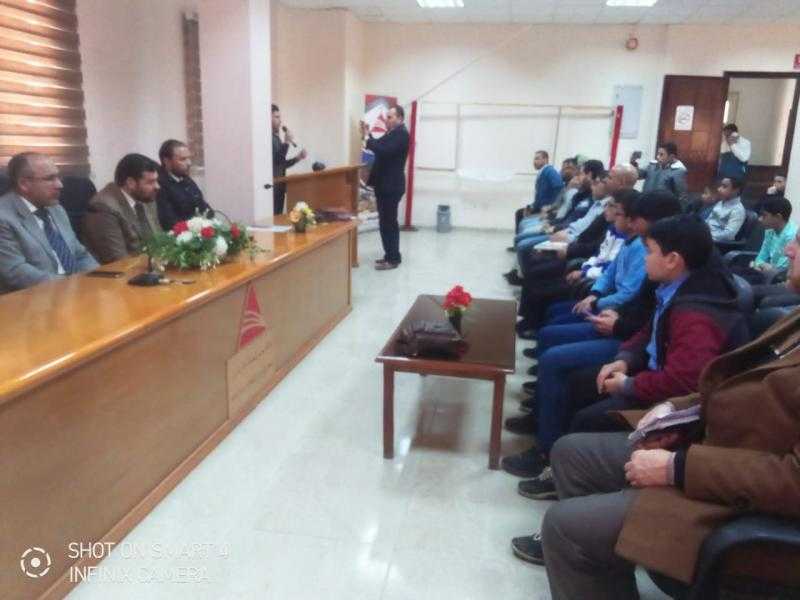 قافلة رعاية اجتماعية بعنوان آداب الحوار وثقافة الاختلاف بمكتبة كفر الدوار بالبحيرة