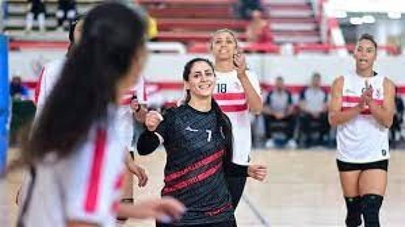 «سيدات طائرة الزمالك» يفوز على وادي دجلة في الدوري