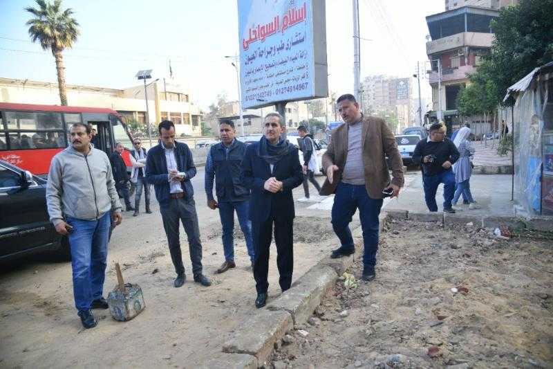 محافظ الغربية يتابع أعمال تطوير وتوسعة كوبري سكة المحلة وكوبري قحافة بالطريق السريع بحي ثان طنطا