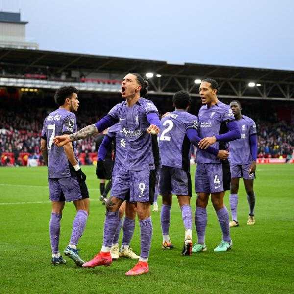 بدون صلاح.. ليفربول يخطف فوزًا قاتلًا أمام نوتينجهام بالدوري الإنجليزي