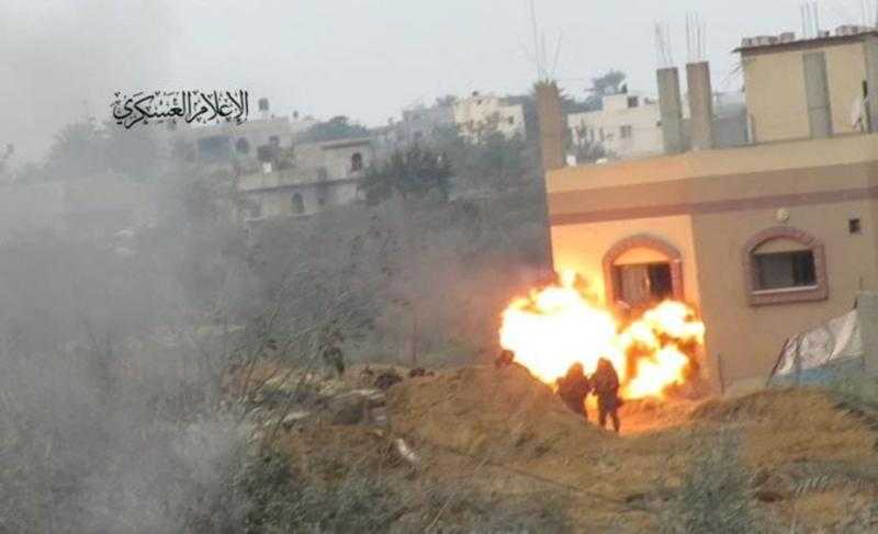 القسام تستهدف منزلا مفخخا من قوات الاحتلال جنوب غزة
