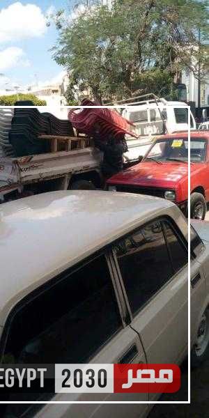 رفع 613 حالة إشغال طريق مخالف بنطاق 3 مراكز بالبحيرة