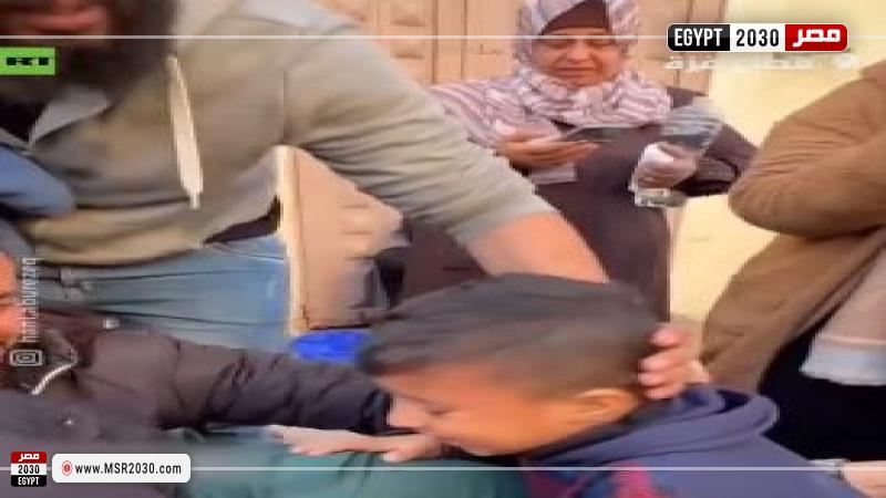 صورة من مقطع الفيديو