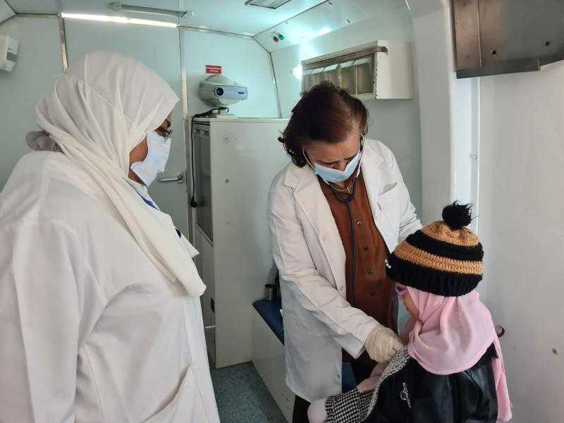 الكشف على 872 مواطن بمختلف التخصصات بالبحيرة