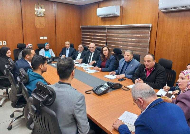 نائب محافظ البحيرة تشهد إجراء المقابلة الشخصية للمتقدمين لمسابقة المهندسين