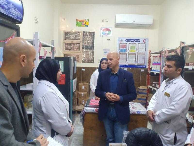 وكيل صحة الشرقية يتفقد الخدمات العلاجية بمستشفيات فاقوس