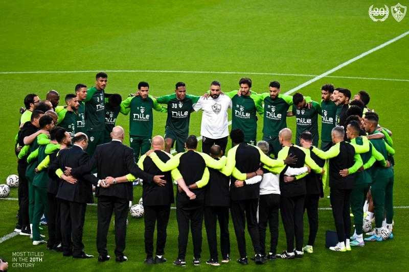 نهائي كأس مصر.. حافلة الزمالك تصل ملعب الأول بارك