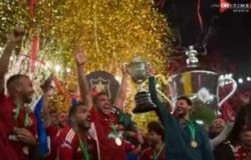 عمر كمال: مبروك للجماهير والتتويج بأول لقب مع الأهلى مهم جدًا