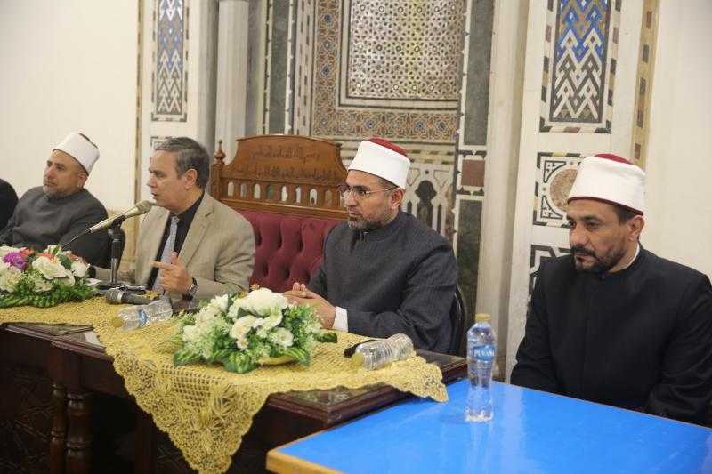 المشرف على الأروقة: نشر العلوم الشرعية والعربية طبقا للمنهج الوسطى من أولويات الأزهر الشريف وإمامه الأكبر